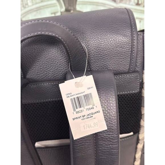 Coach CE523 Sprint Backpack In Signature Jacquard main image 8